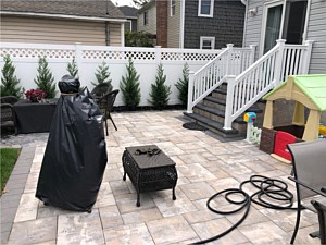 nicolock alpine ridge southbay south bay paver patio and steps verona wall steps bullnose edging